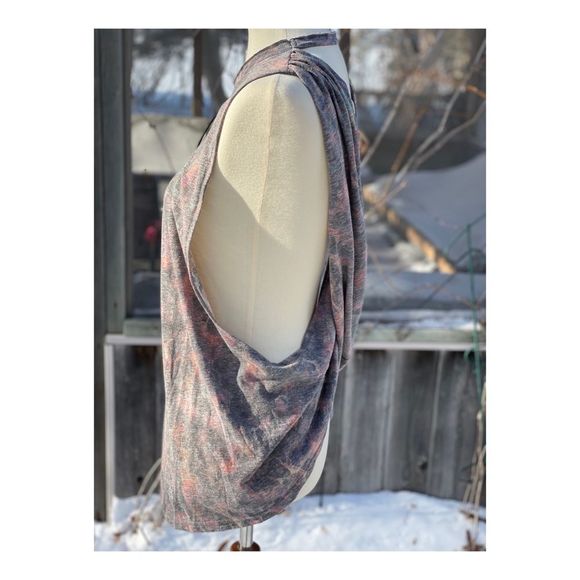 Free People Movement No Sweat Tank Tortoise Open Back Sz XS NWT - Picture 7 of 9